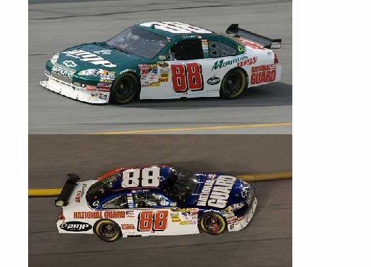 #88 AMP National Guard Dale Earnhardt Jr 1/10 Scale Vinyl